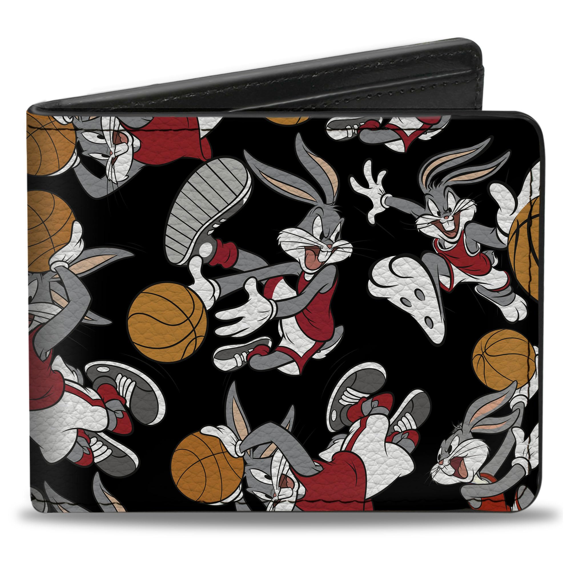 Buckle-Down mens Buckle-down Bifold Bugs Bunny Bi Fold Wallet