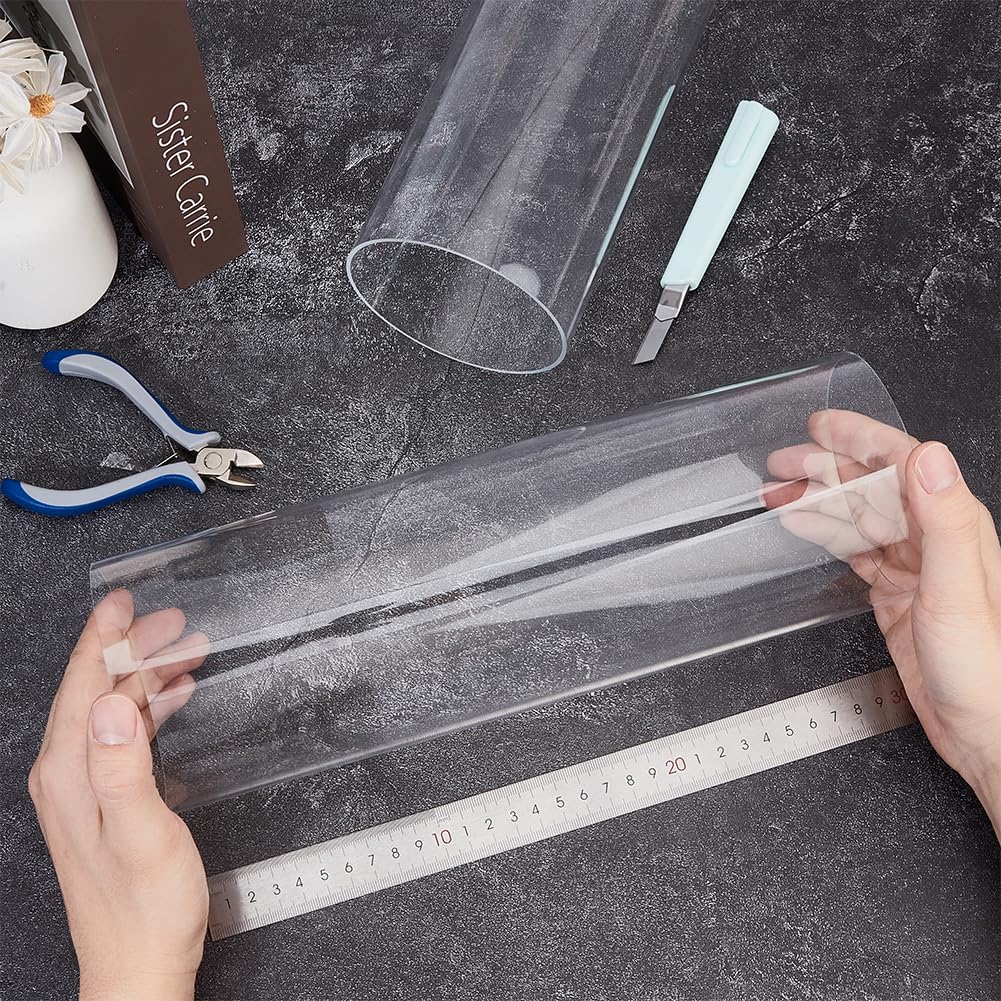 BENECREAT 2 tube Rigide Transparent de 30cm de Diamètre Intérieur : 96mm ; Diamètre Extérieur : 100mm Tubes Ronds en Acrylique pour la Plomberie D'Eau Aquarium