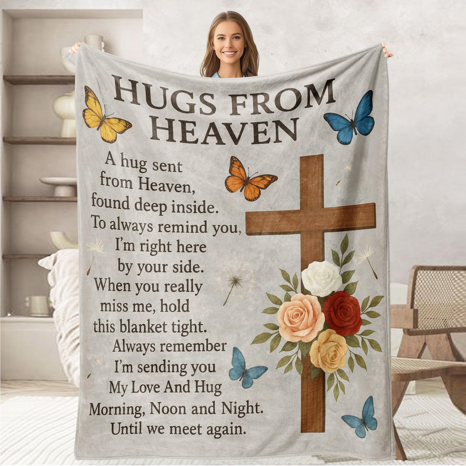 keepitcozi Memorial Sympathy Gifts for Loss of Loved One, Bereavement Gift Idea, Grief Condolences Sorry for Your Loss for Grandma Grandpa Mom Dad