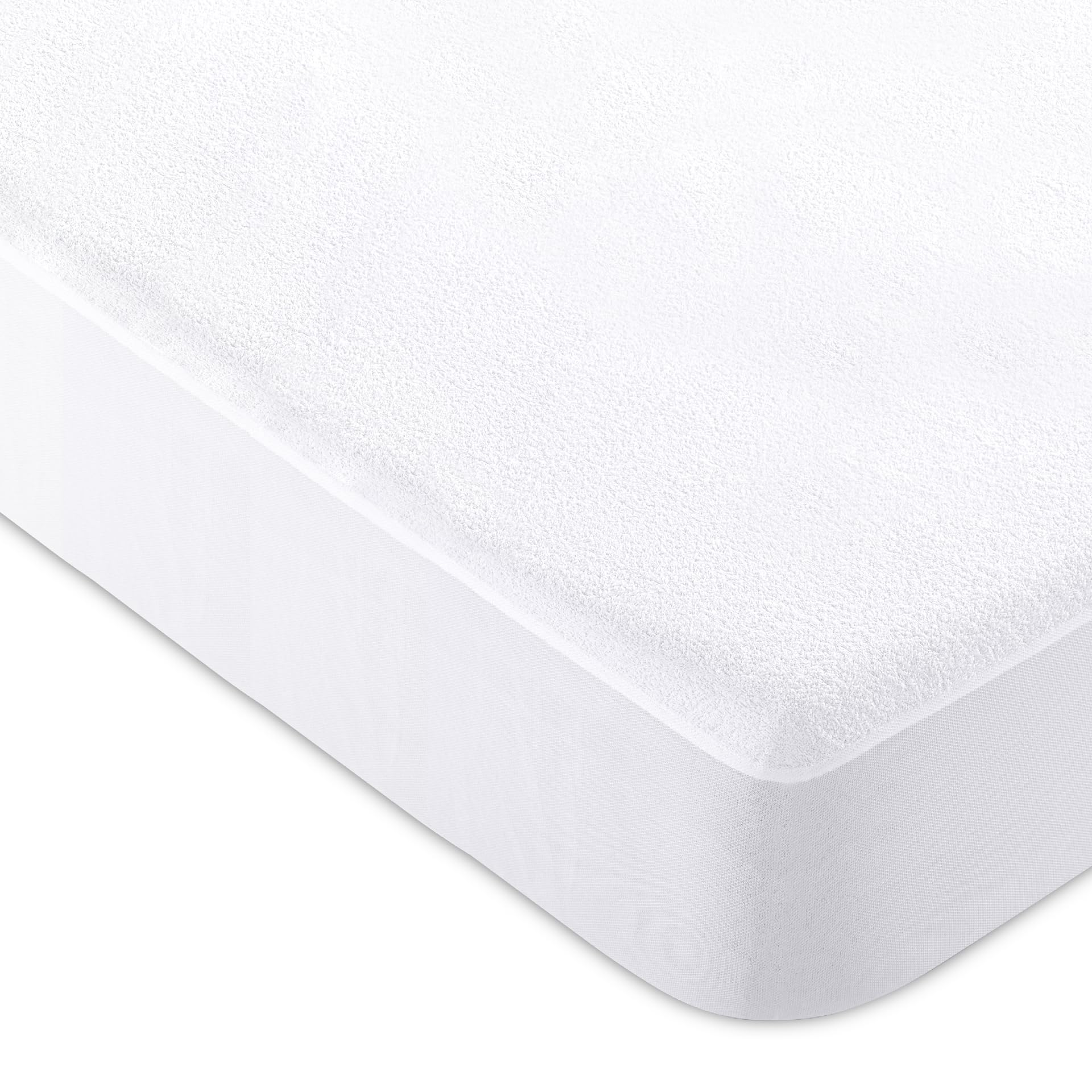 Protector Colchón Cuna 120x60, Impermeable, 100% Algodón CoolDreams | 100% algodón, membrana impermeable, tejido hipoalergénico y fabricación en España.