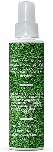 Miniatura 4 de Golf Days Limpiador y restaurador de agarres, elimina la suciedad, la suciedad y el sudor de los agarres, restaura la pegajosidad como acaban de