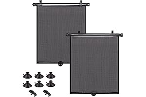 Retractable Car Window Shade for Baby (2 Pack)
