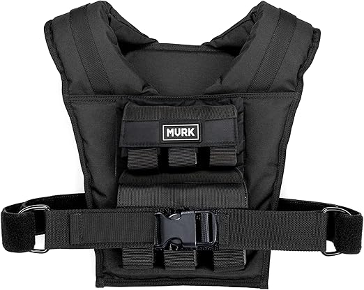 MVRK Weighted Vest Men 18lbs | 28lbs | 35lbs | 45lbs | 65lbs - Weighted Workout Vest With Removable Iron Weights, Heavy Duty Weighted Exercise Vest For Functional Training & Calisthenics - Weight Vest for Men and Women