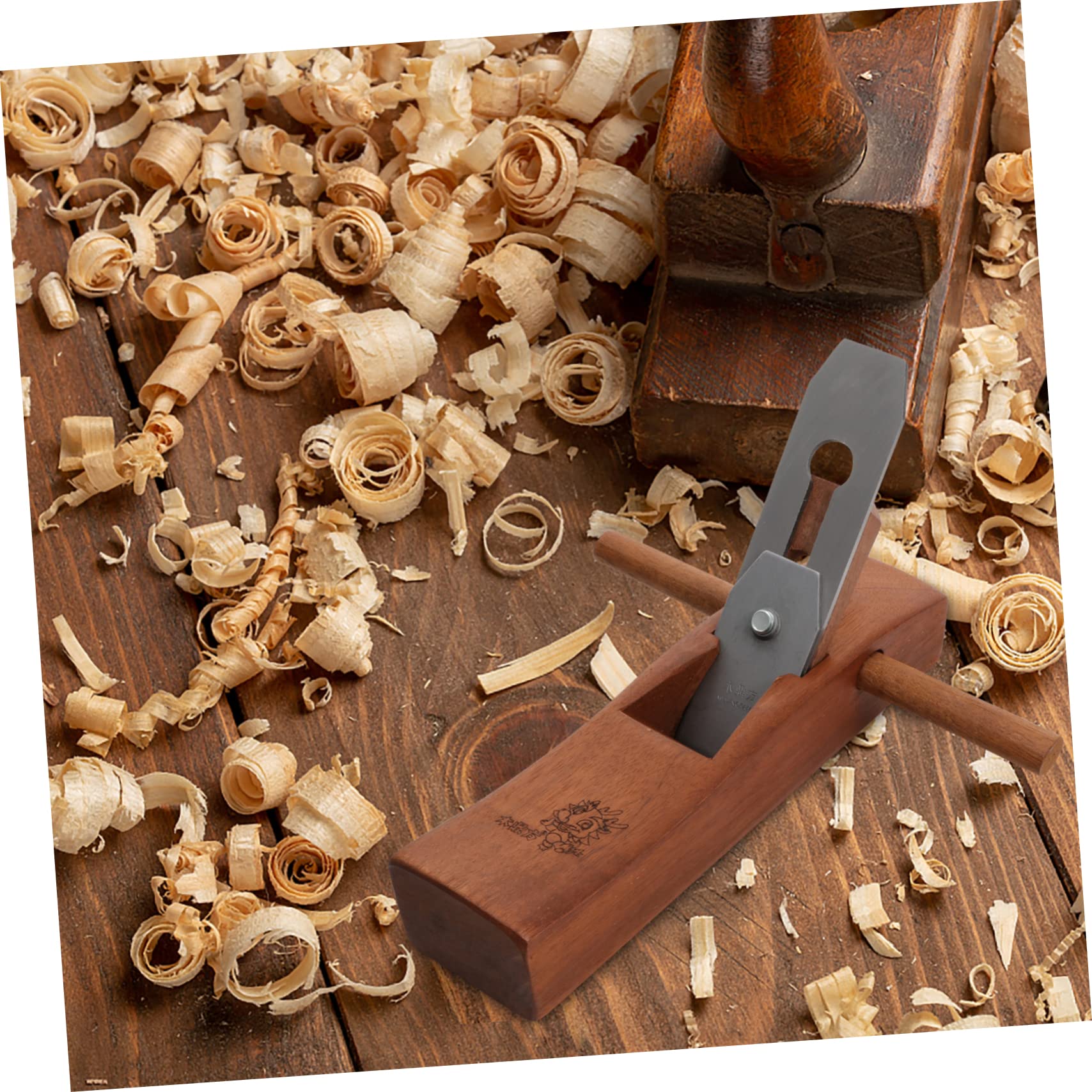 Pialla Manuale per Legno in Metallo e Legno per Carpenteria | Utensile da Falegnameria, Lavorazione Manuale Fluida, Adatta a Principianti e Carpentieri