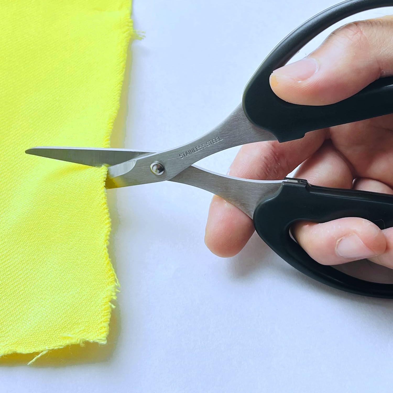 CANARY Kevlar Scissors Fiber Optic Cutter 6.5" Serrated Blade, Japanese Stainless Steel, Made in JAPAN