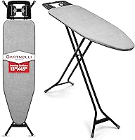 Vista 13 de Bartnelli Tabla de planchar de mesa Smart Hanger, diseñada y fabricada en Europa con la nueva tecnología EZ Glide Technolgy y Park Zone, calidad e