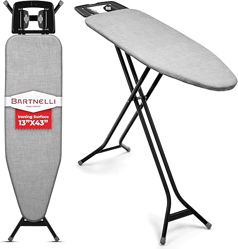 Miniatura 13 de Bartnelli Tabla de planchar de mesa Smart Hanger, diseñada y fabricada en Europa con la nueva tecnología EZ Glide Technolgy y Park Zone, calidad e