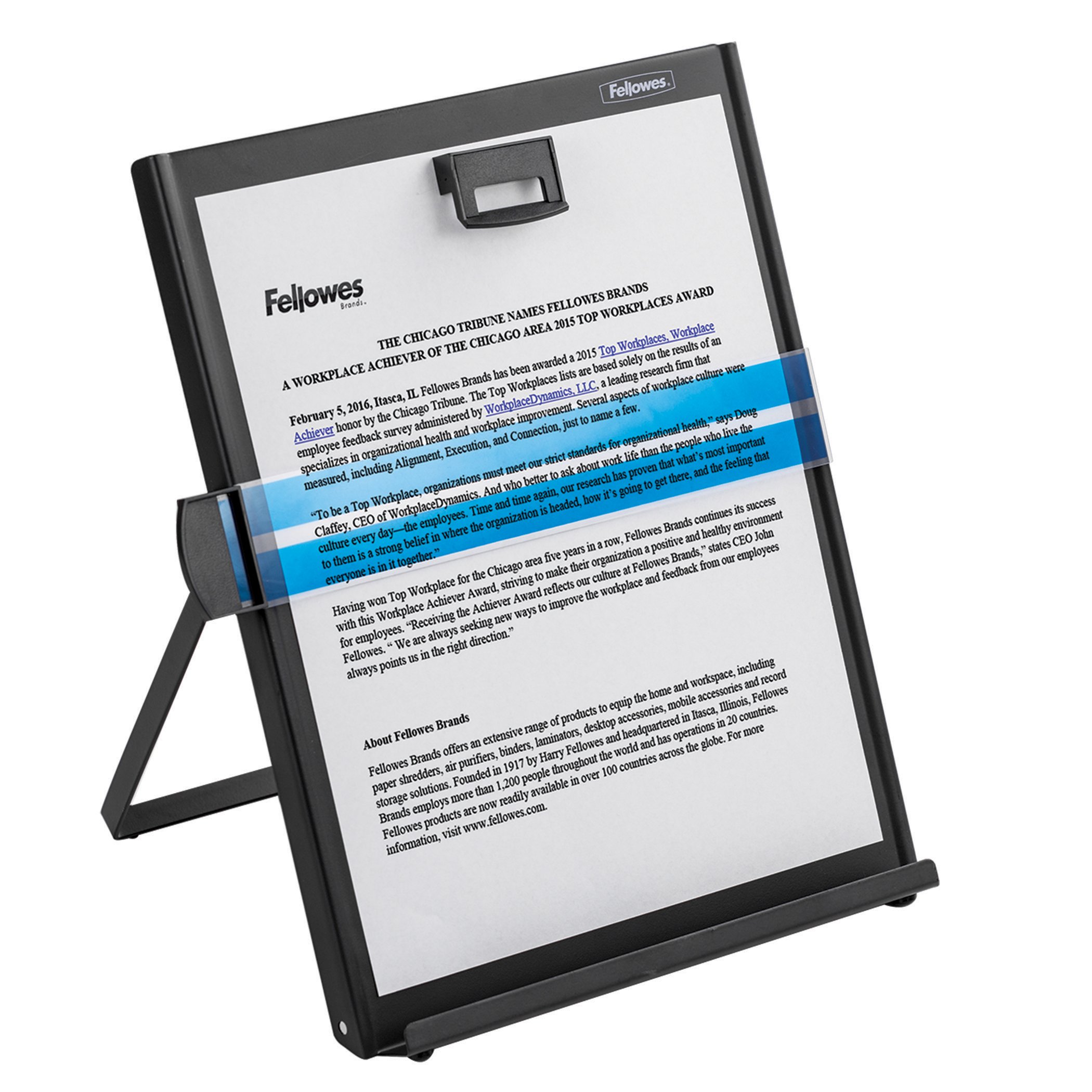 Fellowes Leggio Desktop, Nero