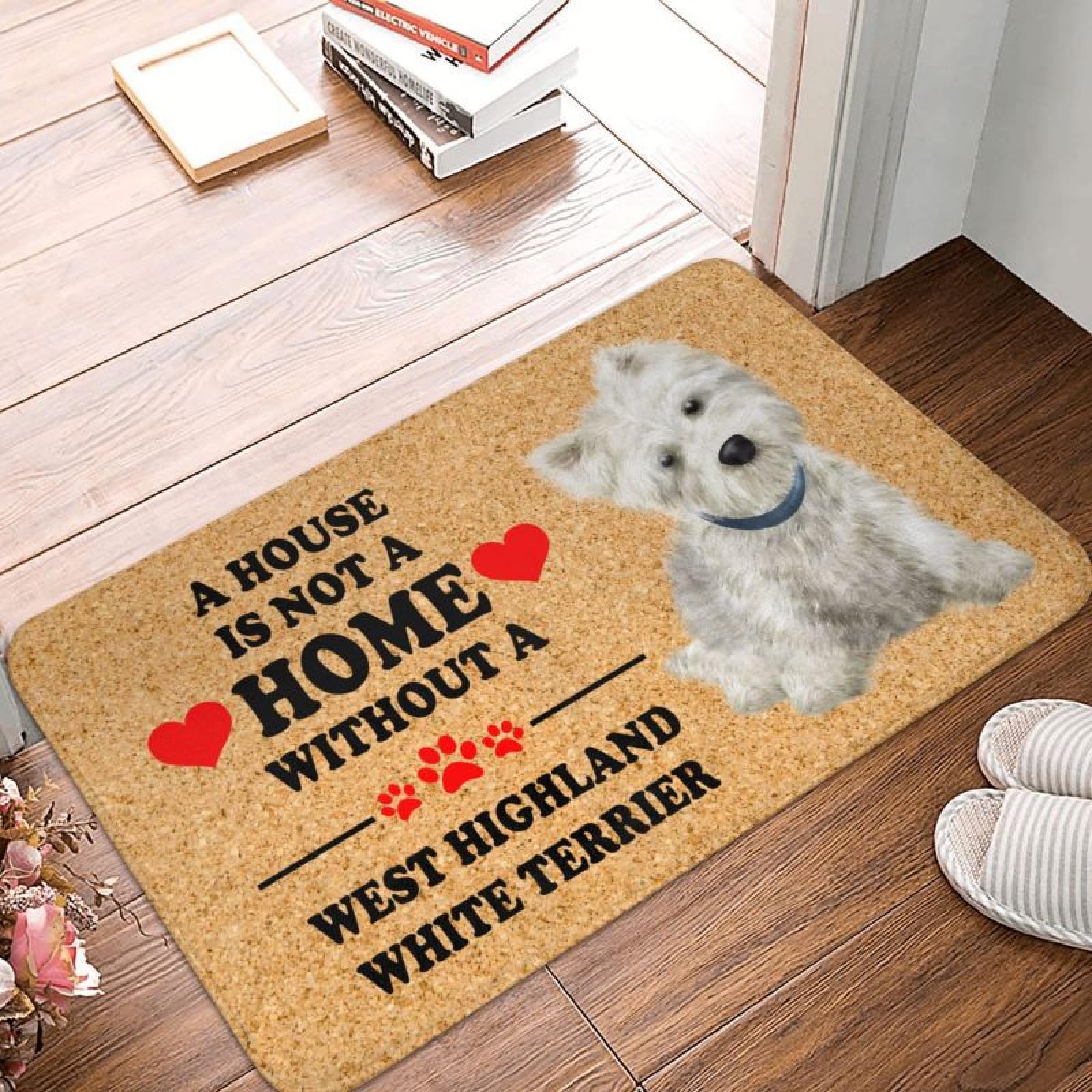 Tapis de salle de bain Westie pour transformer votre maison en un foyer chaleureux