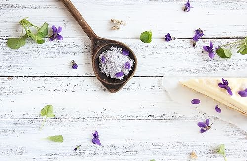 Miniatura 8 de Violetas secas – Gránulos de flores de violeta natural de Alemania (Viola Odorata) – Complemento perfecto para cualquier ensalada, aperitivo o tazón