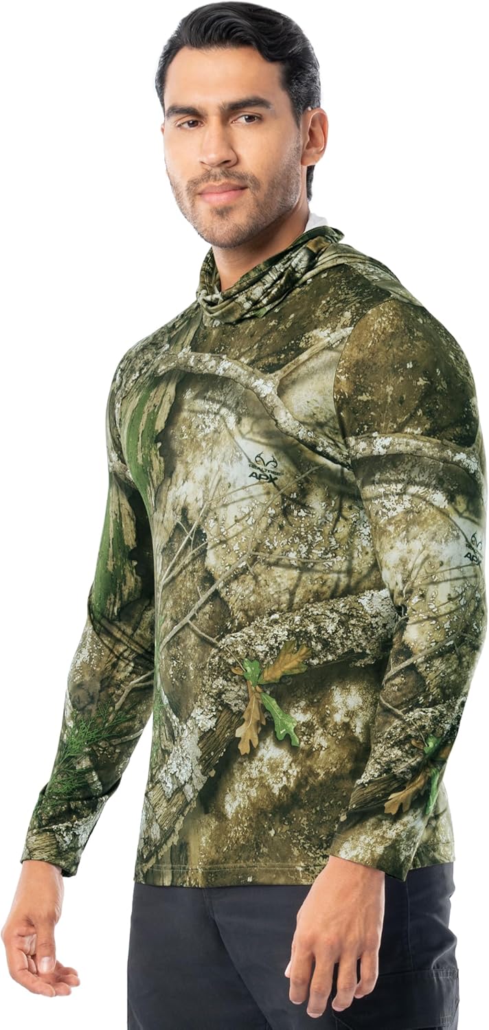 Realtree mens Performance Pullover Hoodie With Gaiter - Image 4