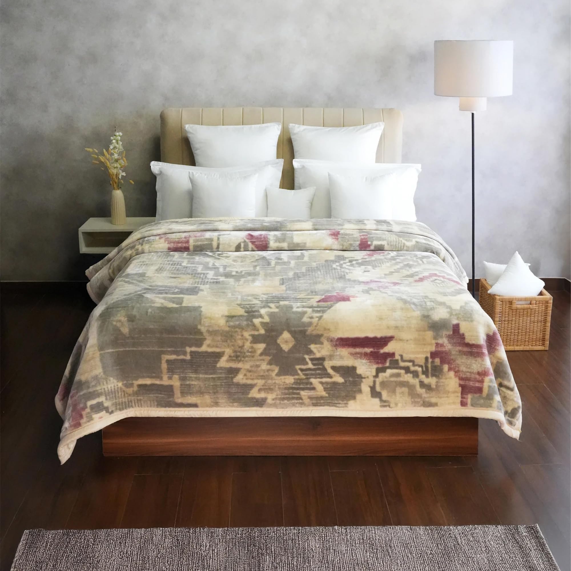 MYTRIDENT Mink Blanket - Super Soft & Cozy Double Bed -23