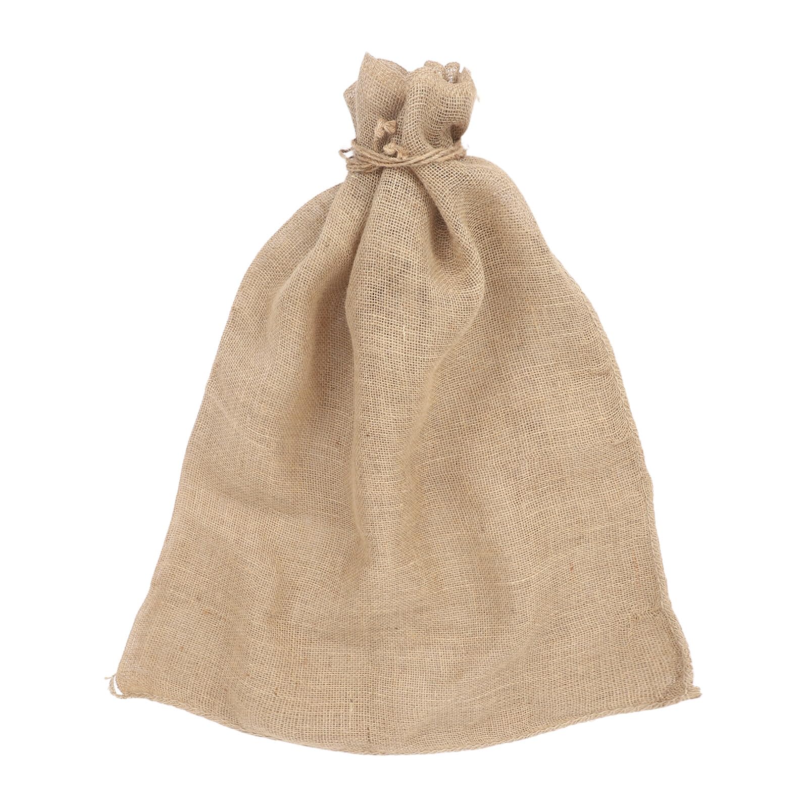 Toddmomy Coperture Invernali in Iuta per Piante da Esterno 80X100 CM con Coulisse Regolabile Sacchi Protettivi Antigelo Riutilizzabili per Arbusti Alberi da Frutto e Piante in Vaso Set