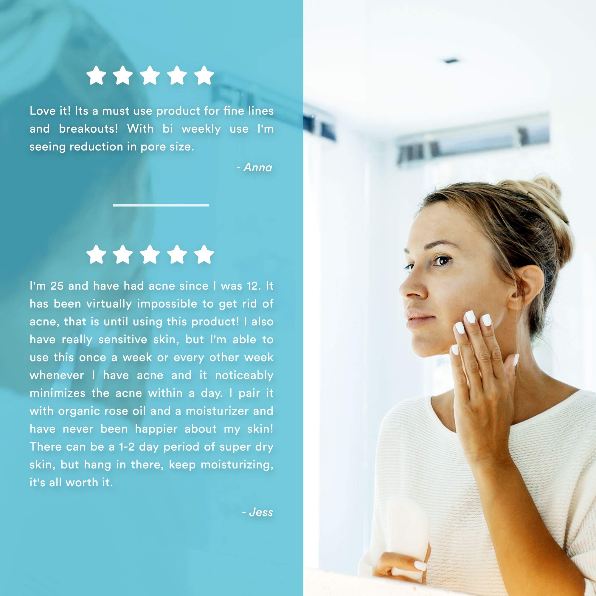 Glycolic Acid 50 Gel Peel Enhanced with Retinol & Green Tea Extract