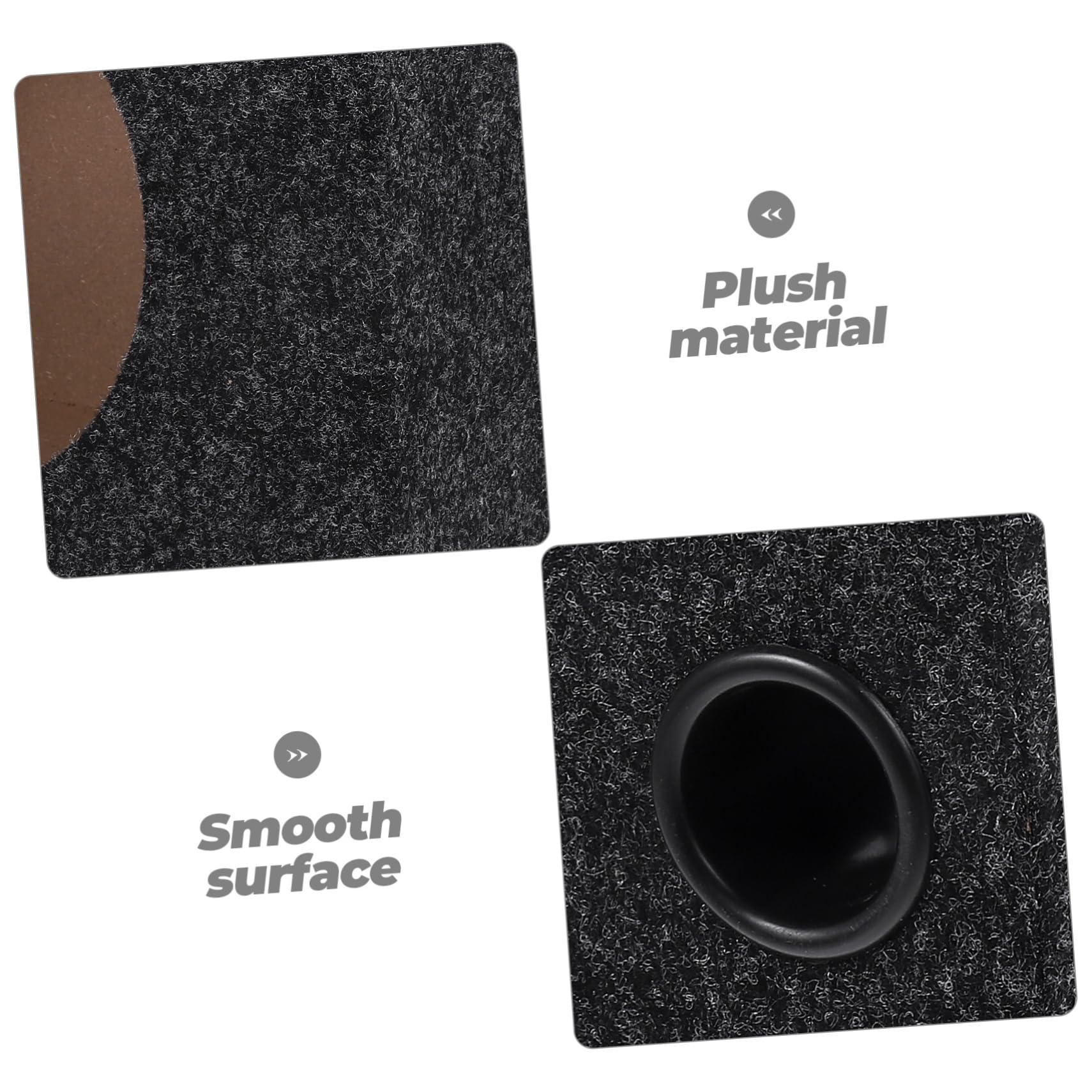 Anneome Cassa Altoparlante Per Auto 8 Pollici, Box Subwoofer in Legno Abs Cabinet Per Altoparlanti Audio, Contenitore Audio Fai Da Te Resistente, Design Compatto Per Veicoli e Camion