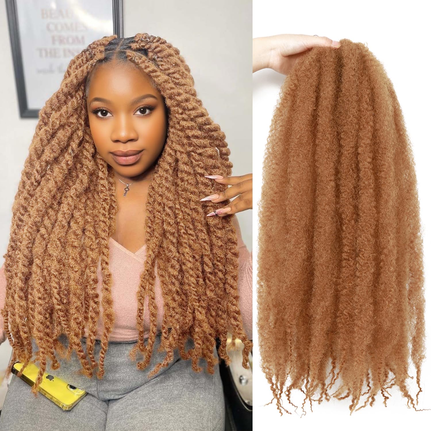 Marley Twist Braiding Hair Soft Synthetic Fiber