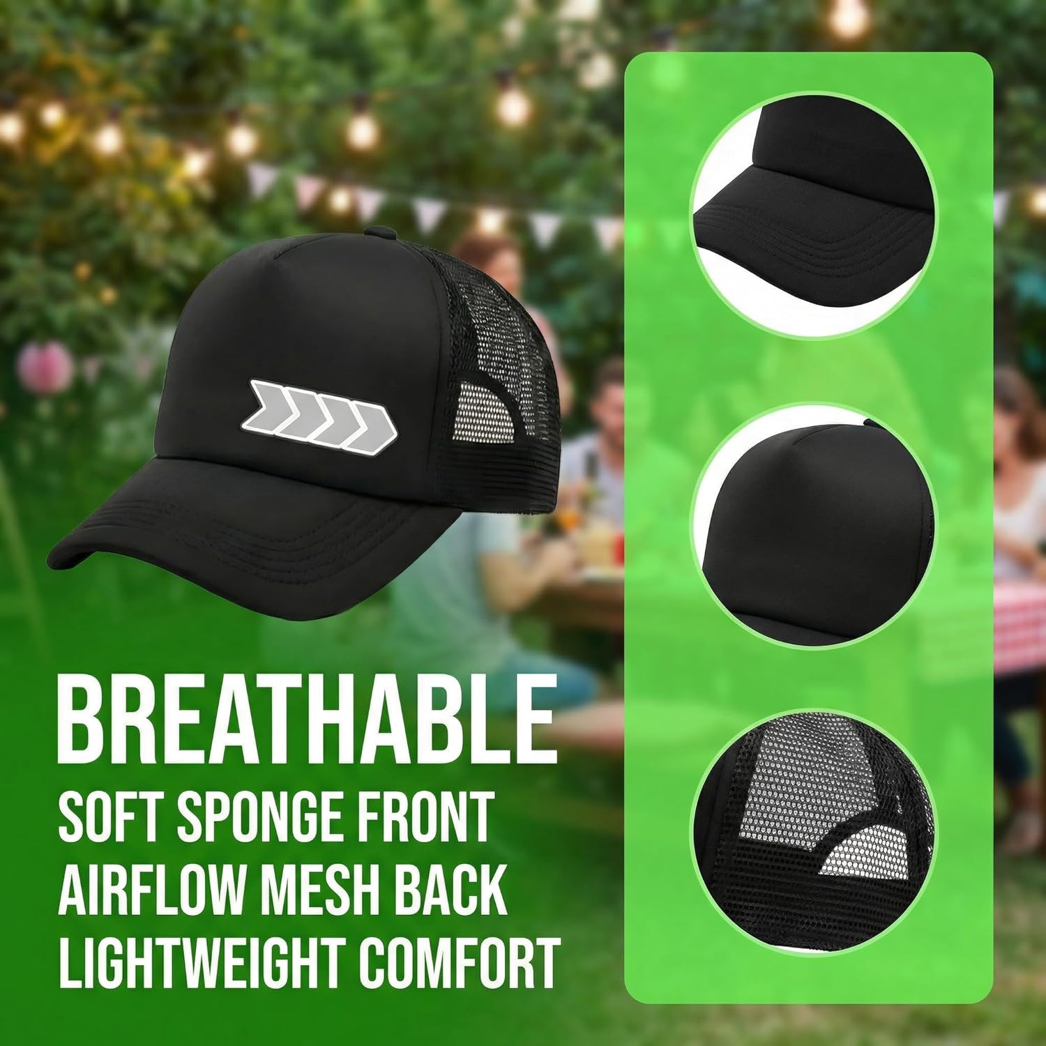 10 Pcs Sublimation Blank Trucker Hats Bulk Mesh Baseball Cap for Men and Women,Hat DIY Printable Heat Transfer Paper