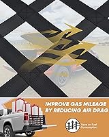 Vista 54 de Cuerdas elásticas, 80 pulgadas, para exteriores, resistencia máxima a la rotura de 190 libras, negras, con mosquetones, para portaequipajes, carga