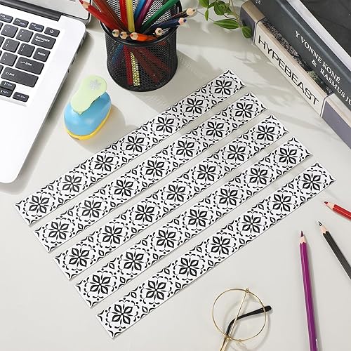 Miniatura 4 de 24 bordes magnéticos para pizarra blanca, tiras magnéticas para tablón de anuncios, bordes de tablón de anuncios, escuela, aula, pizarra, decoración