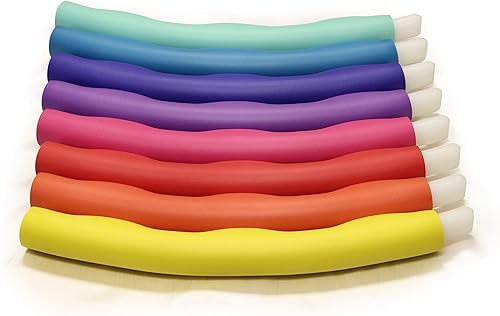 Miniatura 3 de Aro de hula con peso, aro ACU 2S - 1.5 lb pequeño, ejercicio de fitness Sports Hoop (colores arcoíris)