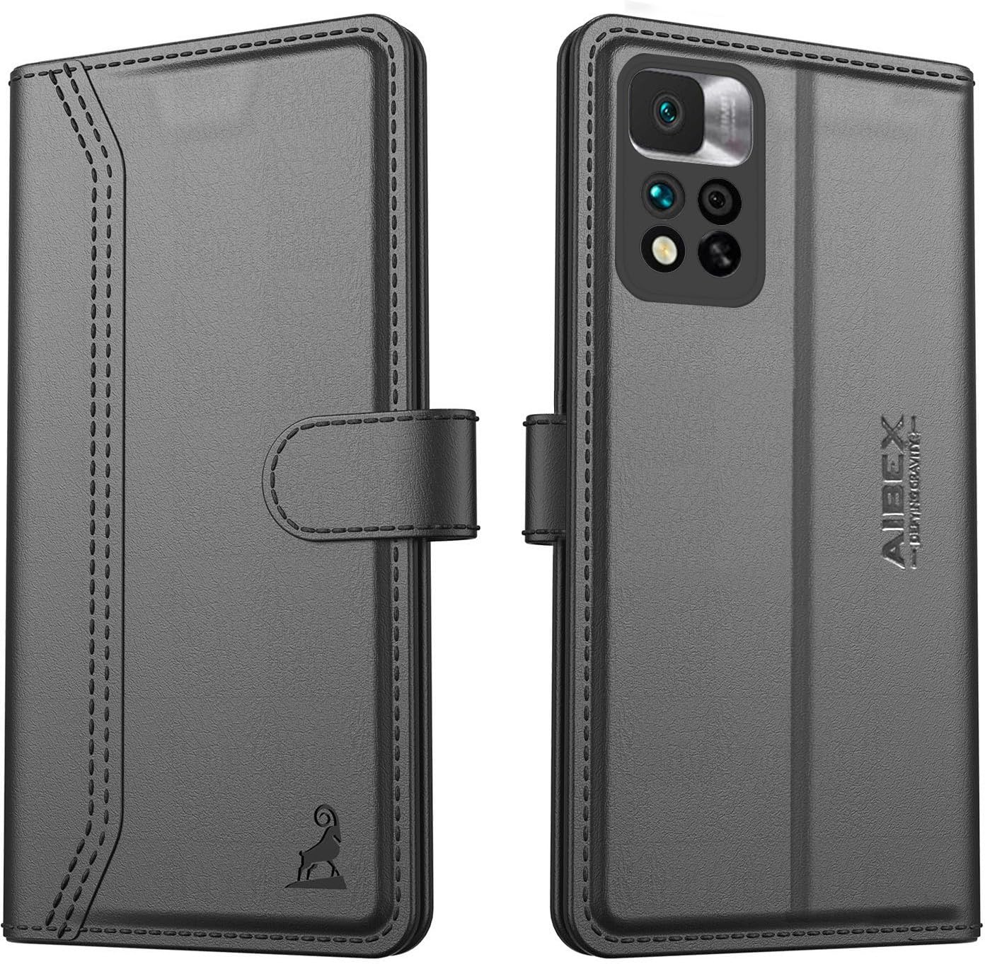 Redmi 11i 5G Flip Cover - Leather Wallet Case -1