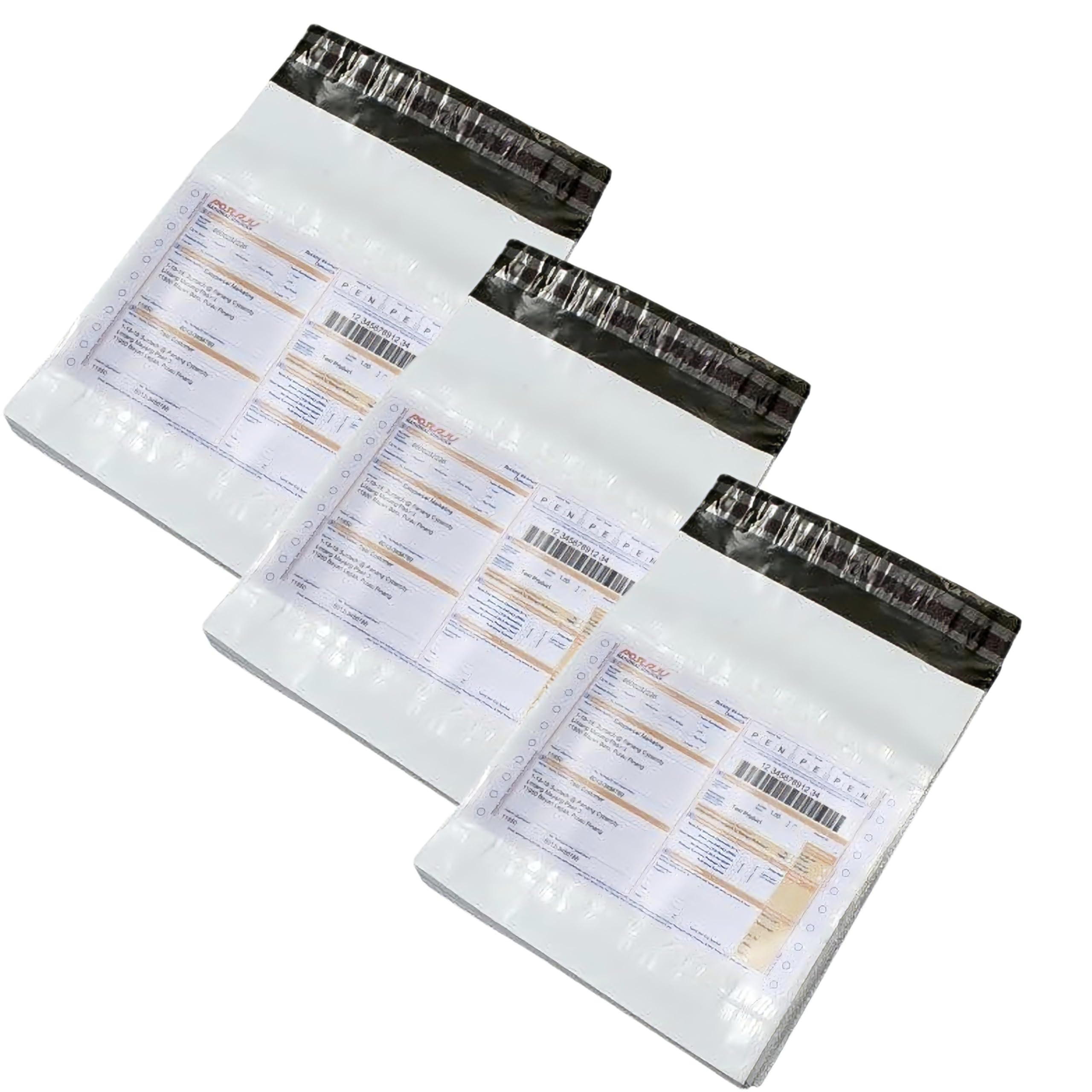 Courier Bag/Envelopes/Pouches/Cover 10x12 Size(Pack of 50) Temper Proof Plastic Polybag for Shipping/Packing (With Pod Pouch)-image-15