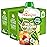 HAPPYTOT Organics Stage 4 Baby Food Pouches,Gluten Free, Vegan Snack, Love My Veggies, Fruit & Veggies Puree, Apples, Zucchini, Green Beans & Spinach 4.22 oz Pouch (Pack of 16)