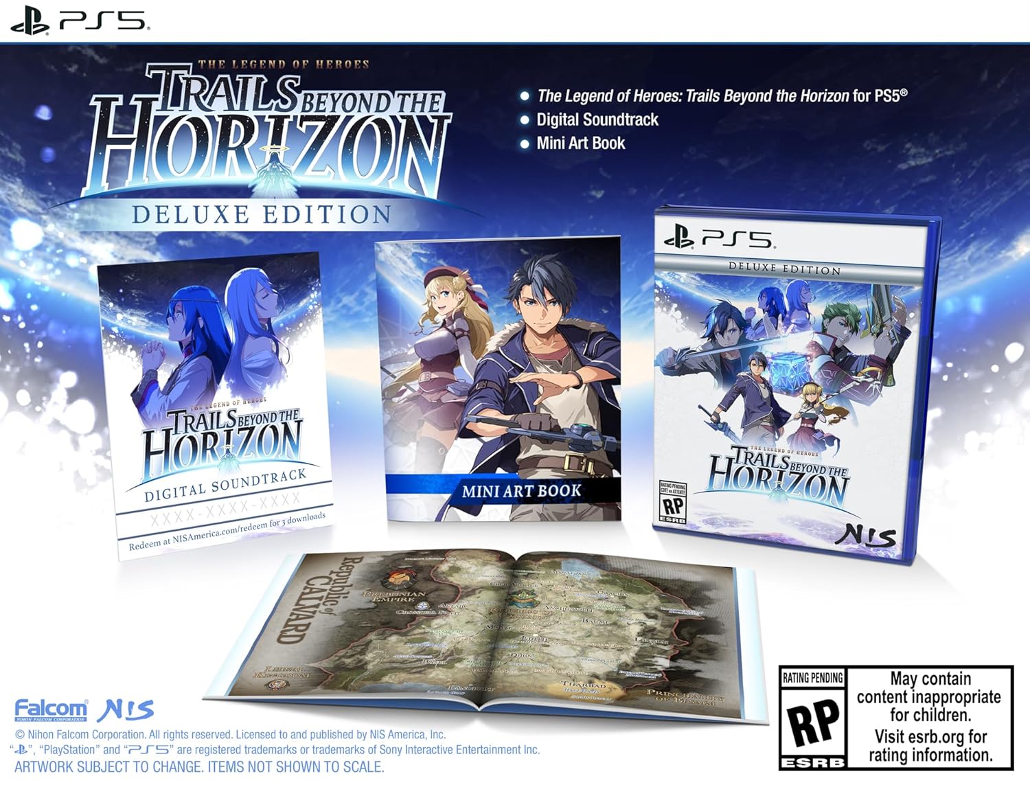 The Legend of Heroes: Trails beyond the Horizon: Deluxe Edition – PlayStation 5 The Legend of Heroes: Trails beyond the Horizon: Deluxe Edition – PlayStation 5