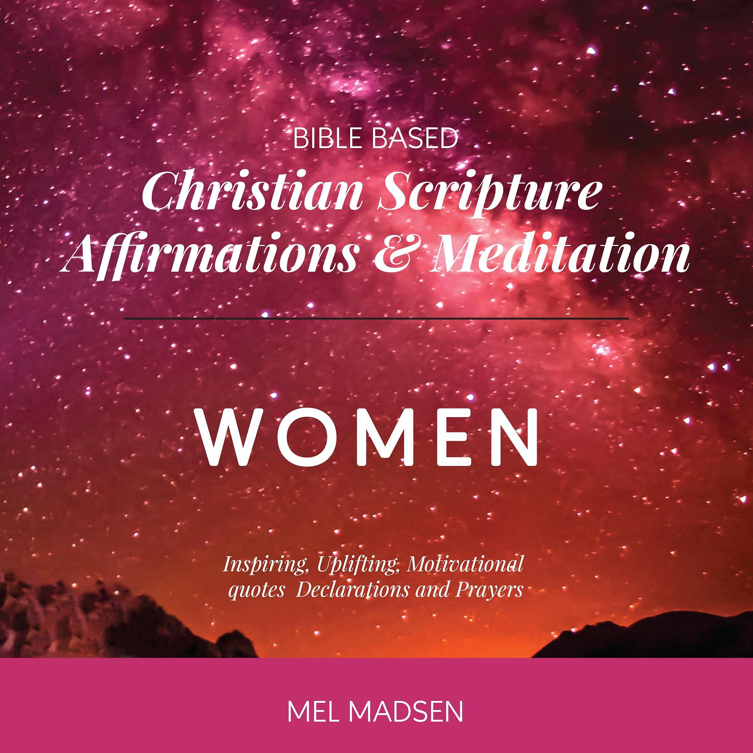 Cover art for Bible Based Christian Scripture Affirmations & Meditation for Women