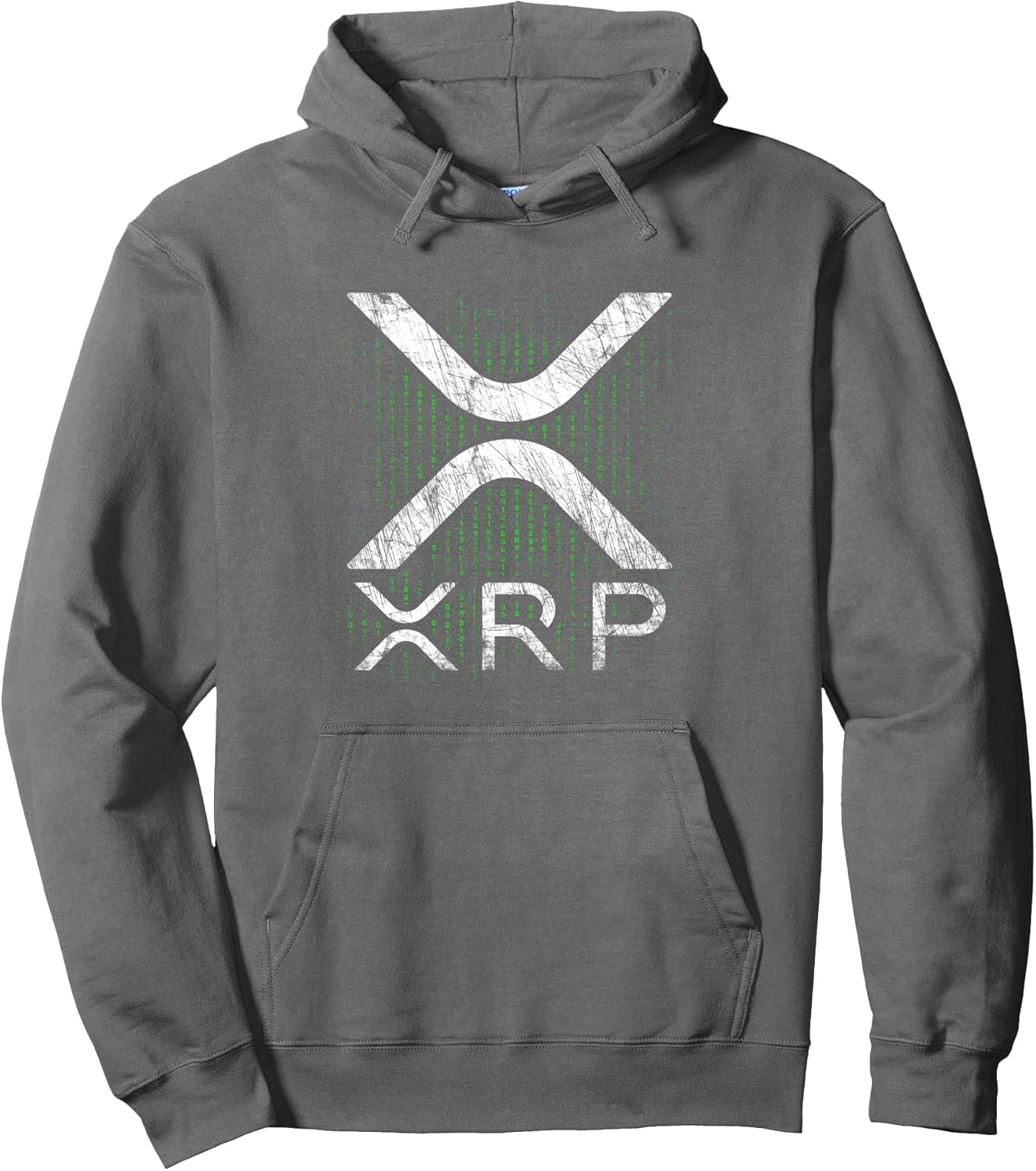XRP Hodlers - Cryptocurrency - Binary Code - XRP Pullover Hoodie
