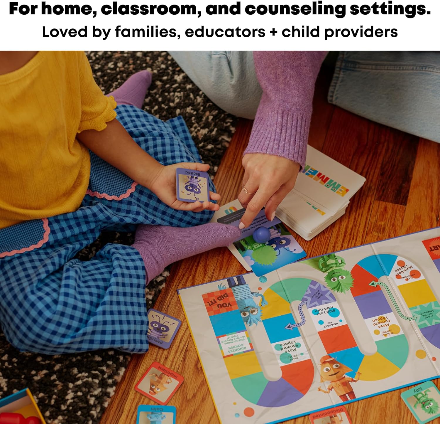 Emotion Seekers Game – Kids Board Game for Social Emotional Learning – Teaches Social Skills, Emotion Regulation & Empathy – Families & Therapy Educational Tool – Ages 4+