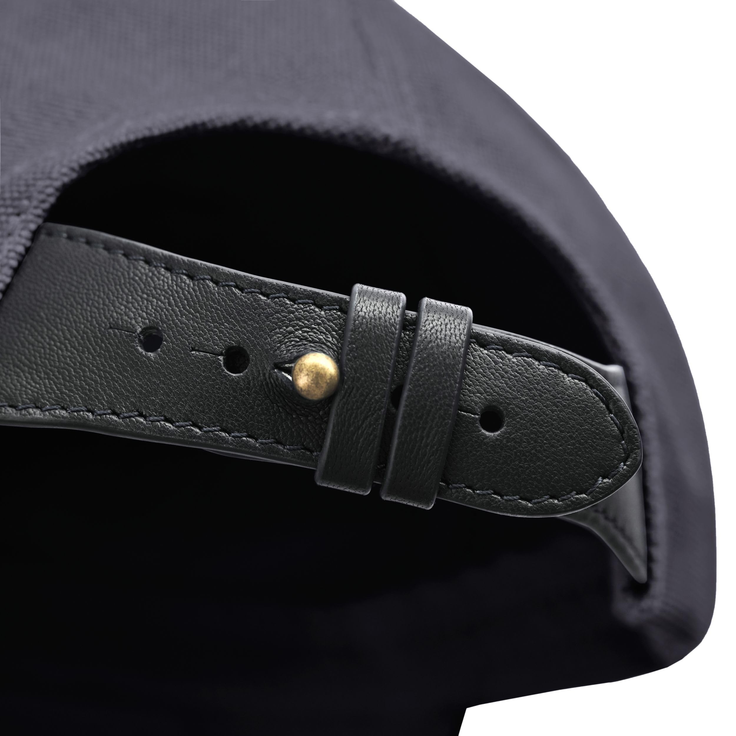 DRAKENSBERG Baseball-Kappe 'Lennox' Baumwolle mit Echtleder Schirm, Basecap Herren, Damen, hochwertig, Standard-Universal-Größe