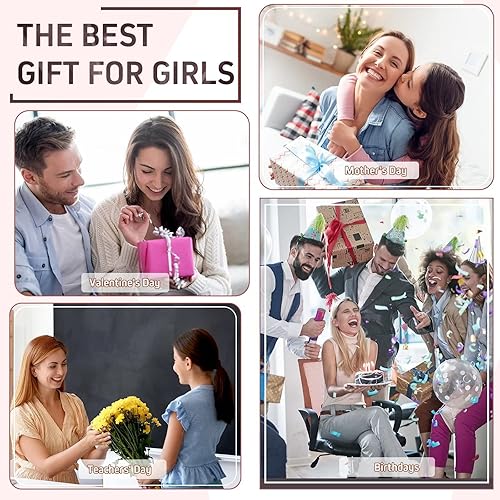 Miniatura 7 de QLOVEA Regalos para tía de sobrina sobrino, estuche de joyería de regalo para la mejor tía del mundo, regalo de agradecimiento para el día de la