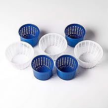 Cheese Making kit Prime Cheese Moulds 0.4kg/0.88lbs Ricotta + 0.25kg/0.55lbs Camembert Blue+White Original HOZPROM Cheese Making Supplies from The Manufacturer Milk Rennet Cheese Moulds Cheesemaking