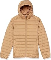 Vista 6 de Tienda Essentials Men's Lightweight Water-Resistant Packable Hooded Puffer Jacket