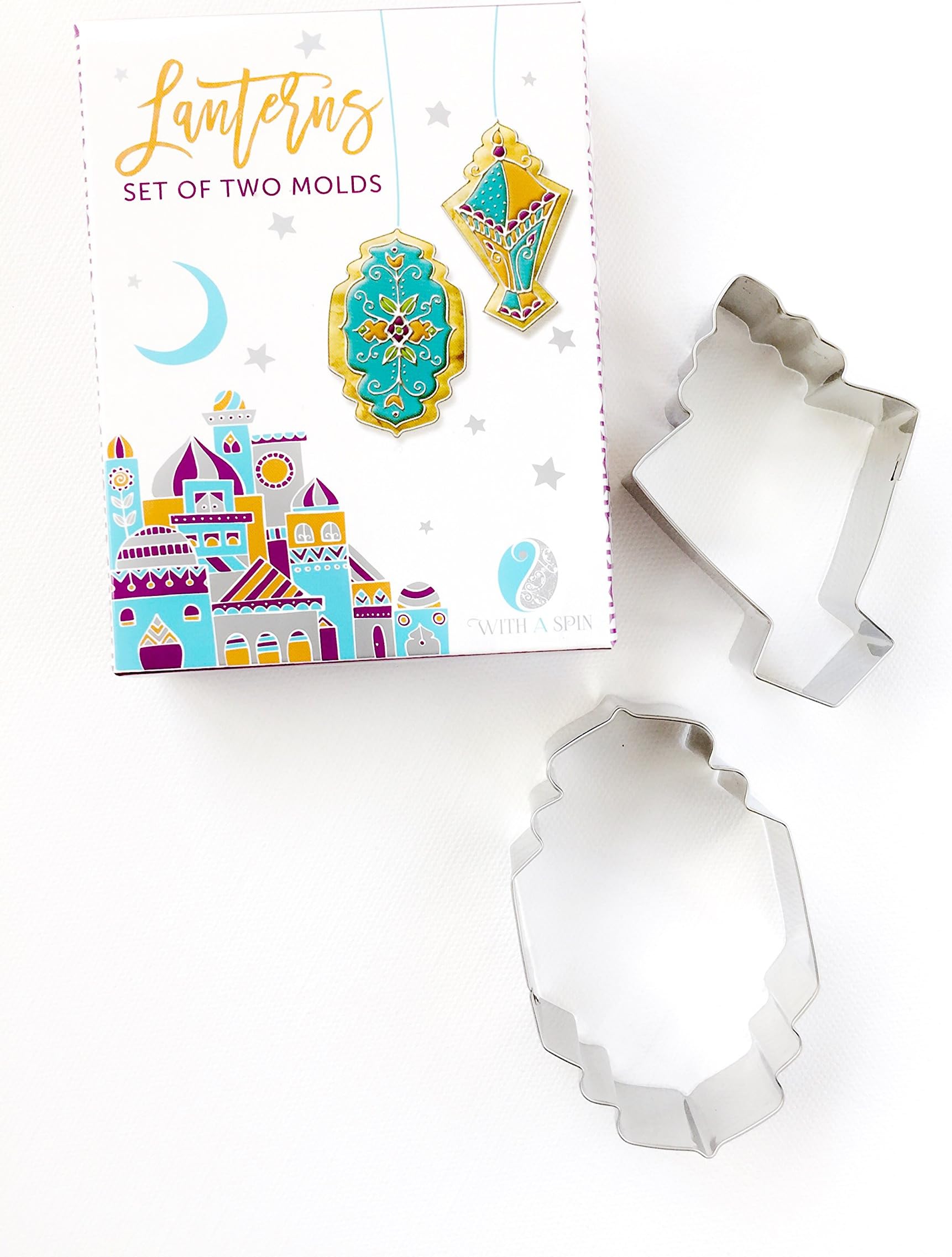 Lantern/Fanoos Cookie cutter set - Eid Ramadan Cookie Cutter Gift