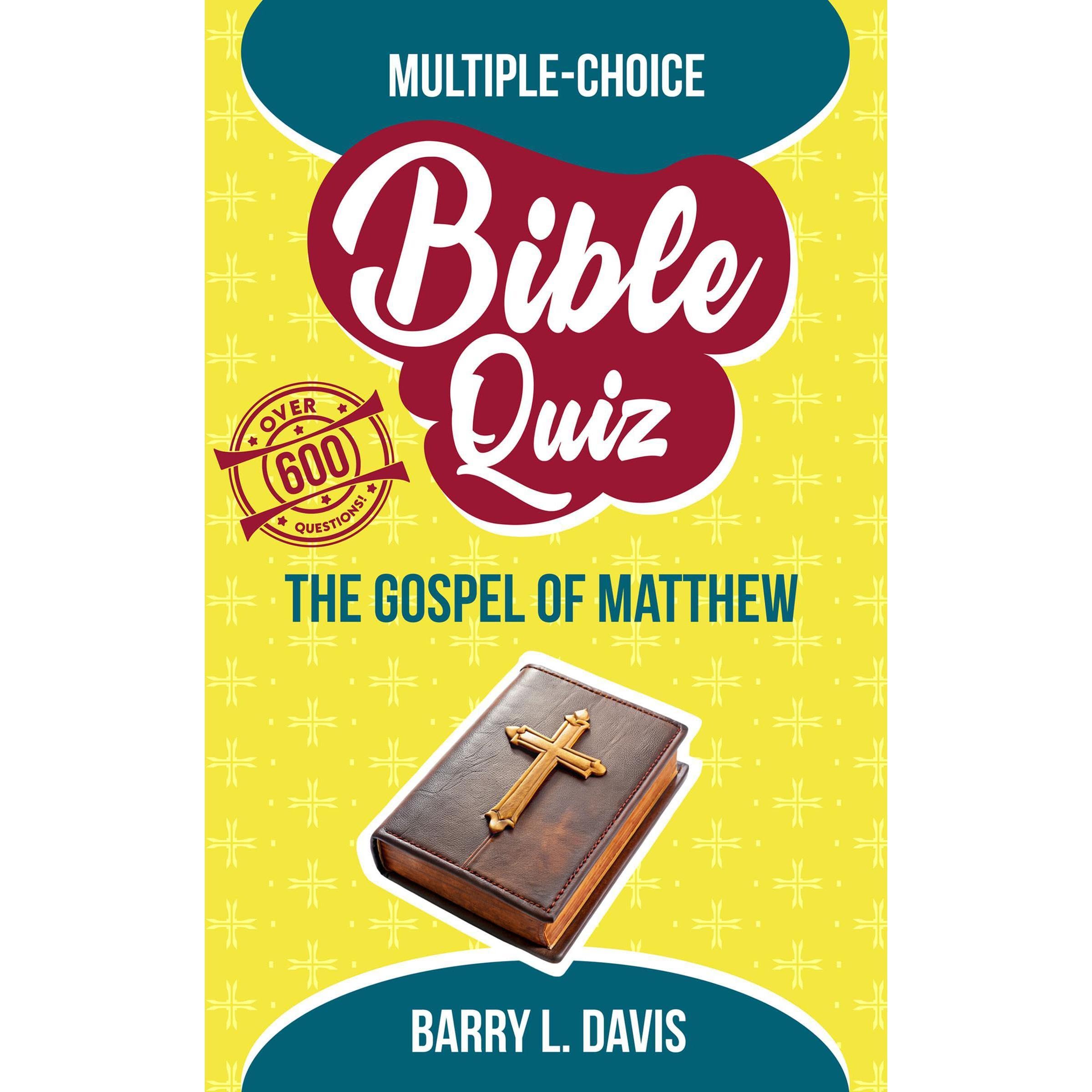 Multiple-Choice Bible Quiz