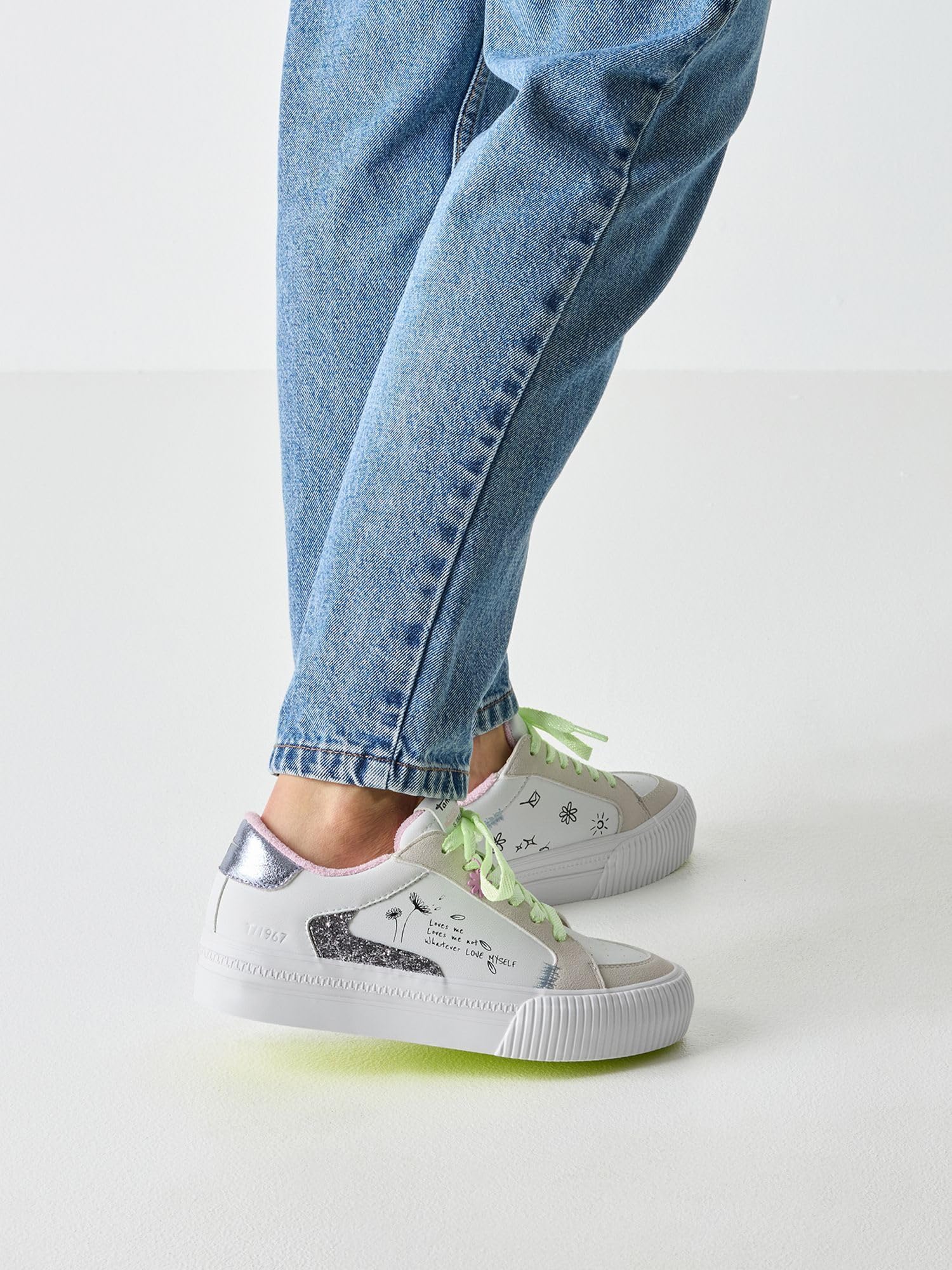 Tamaris Sneaker White Comb weiß