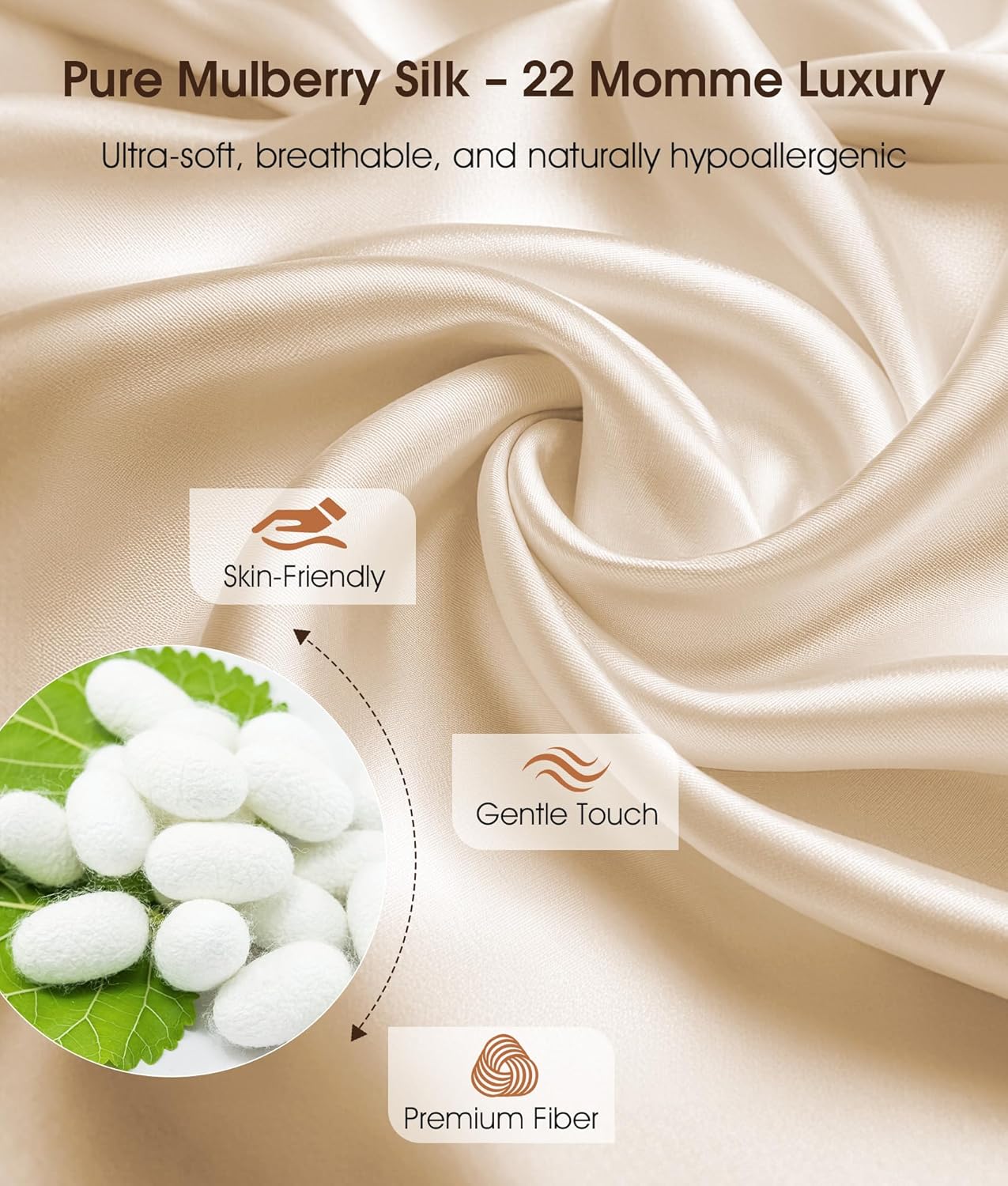 MUSICOZY 3D Silk Bluetooth Sleep Mask Headphones, Mulberry Silk Eye Mask with Ultra-Thin Wireless Speakers, Bluetooth 5.4 Sleeping Headphones for Side Sleepers, Music Sleep Mask Gifts for Men Women - Image 3