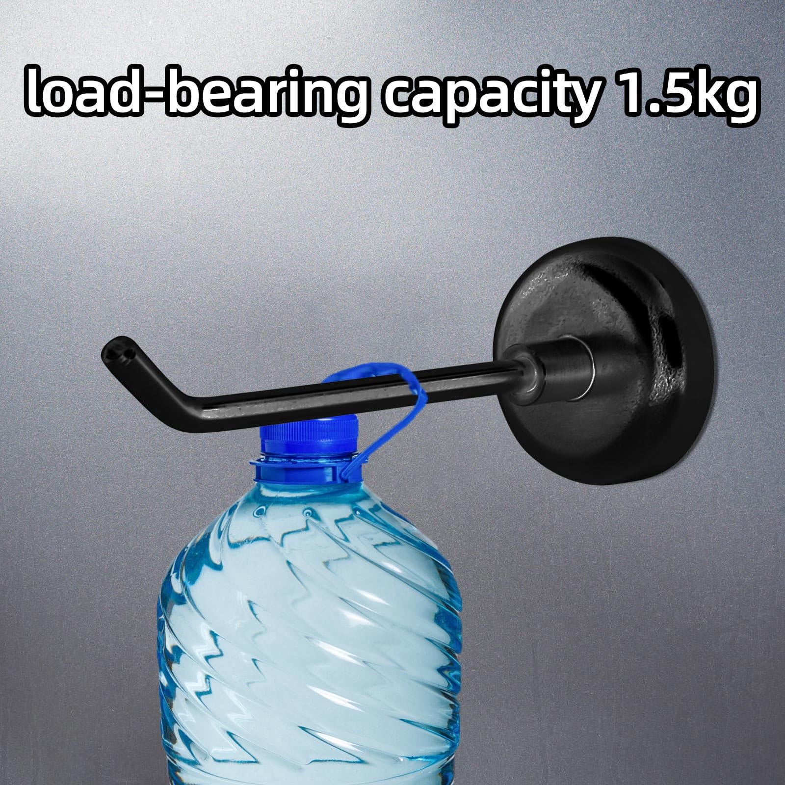 6 Pezzi Grandi Ganci Magnetici, 1 Kg 7,1 Cm Di Lunghezza Ganci