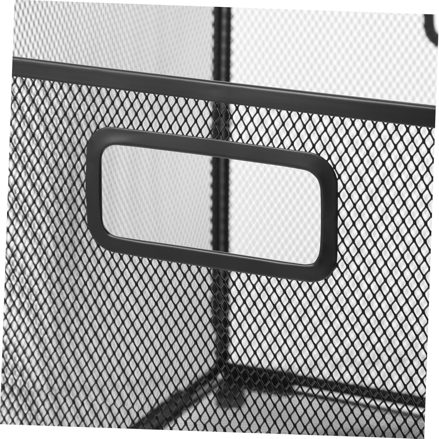 Gadpiparty Desktop File Organizer Mesh File Holder for Efficient Desk Storage Stylish and Magazine Storage Rack for Office and Home Use