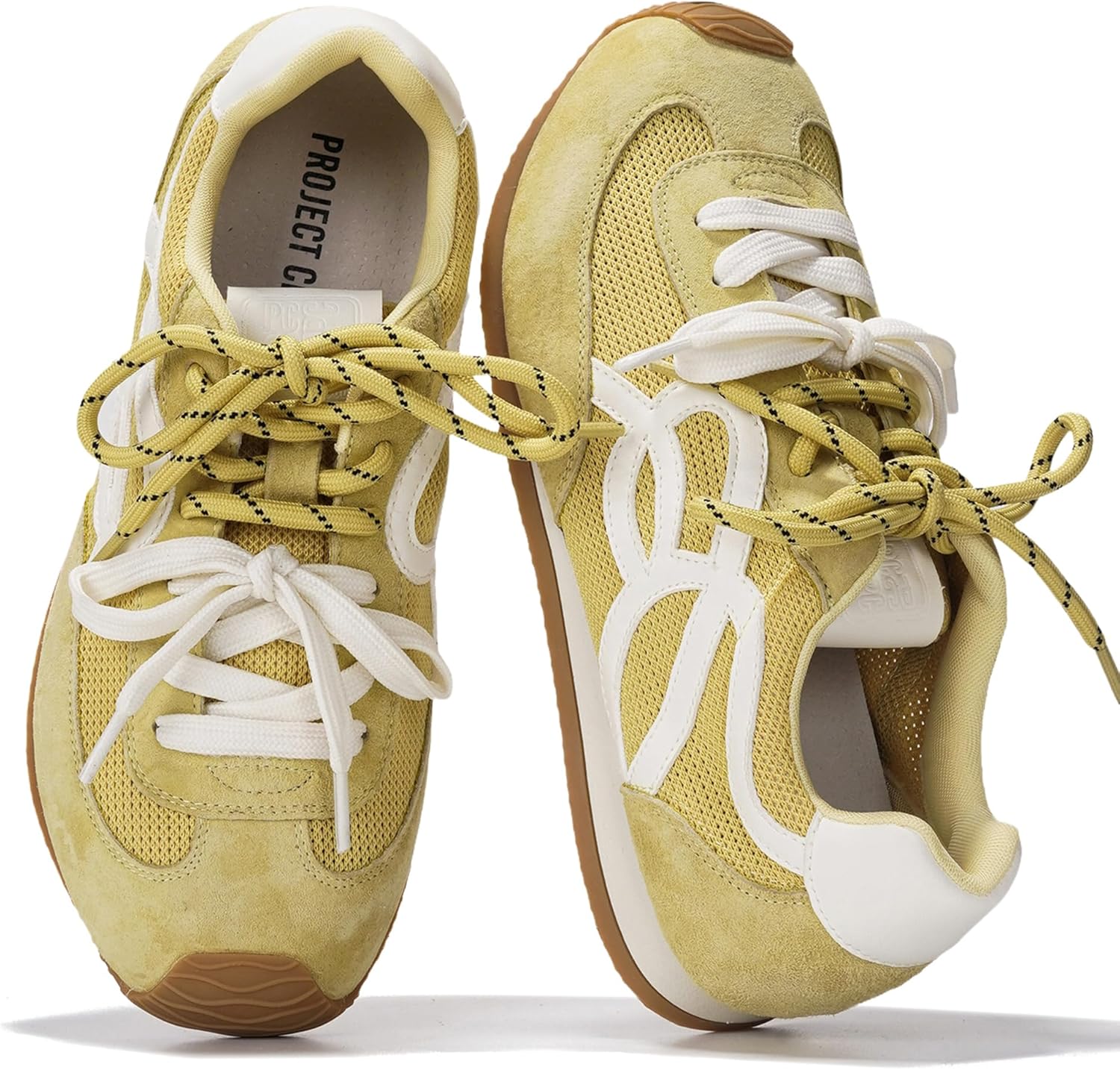 Project Cloud Womens Shoes with Memory Foam Insole Trendy Sneakers for Women – Lightweight & Non-Slip Womens Sneakers Walking Shoes for Women Footwear (Lowy)