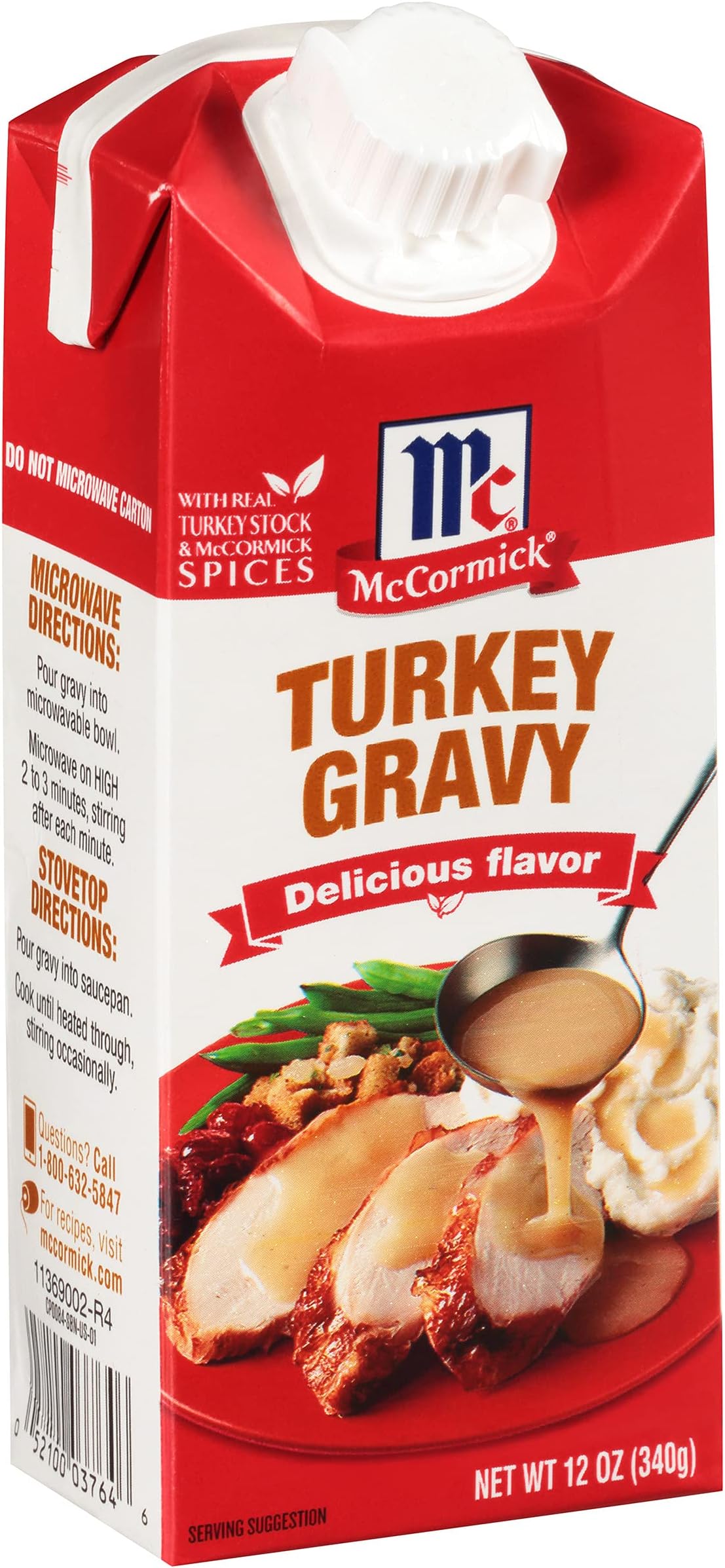 McCormick Turkey Gravy, 12 oz