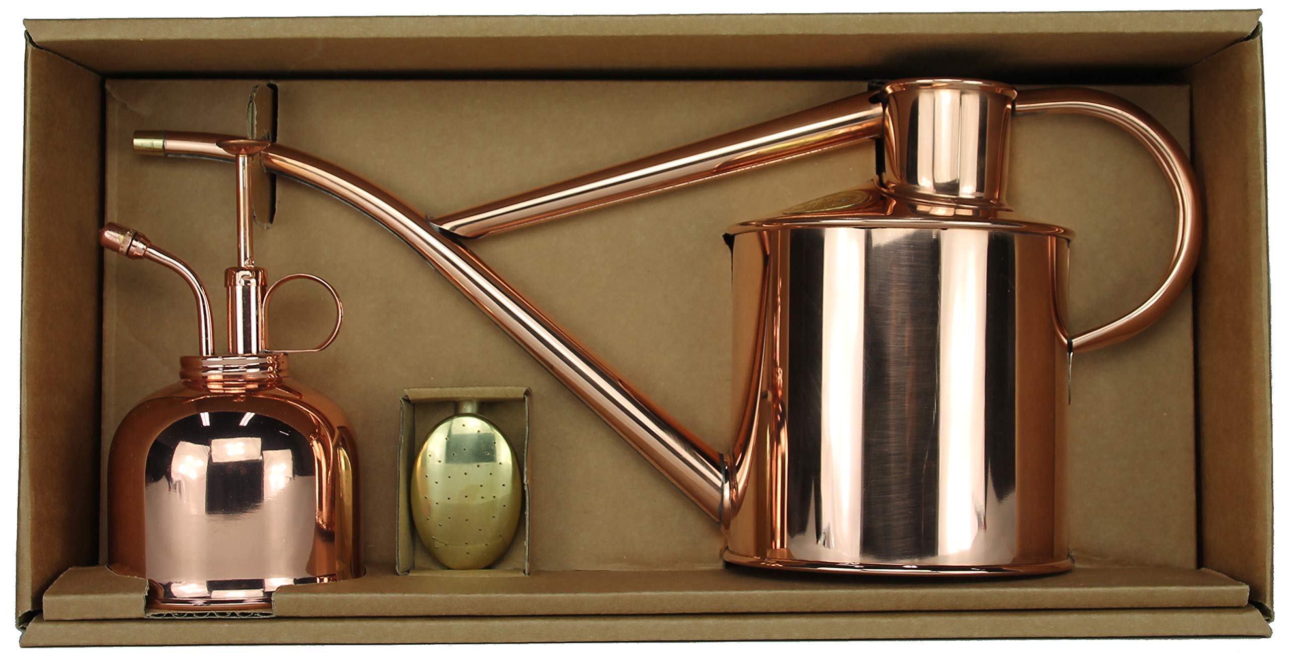 Buy Haws Watering Set with Can 1 Litre copper and copper Sprayer
