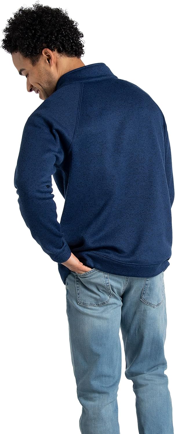 Fruit of the Loom mens Sweater Fleece Quarter Zip Pullover (Sizes S-xxl) Pullover Sweater - Image 4