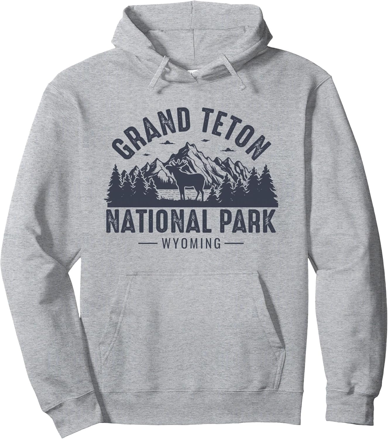 Grand Teton National Park Wyoming Pullover Hoodie