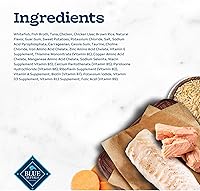 Vista 5 de Blue Buffalo Tastefuls Paté de comida húmeda para gatos, hecho con ingredientes naturales Entrada de pescado y atún del océano, latas de 3 onzas