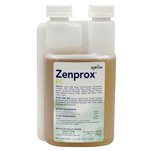Zenprox, insecticida EC de 16 onzas Botella