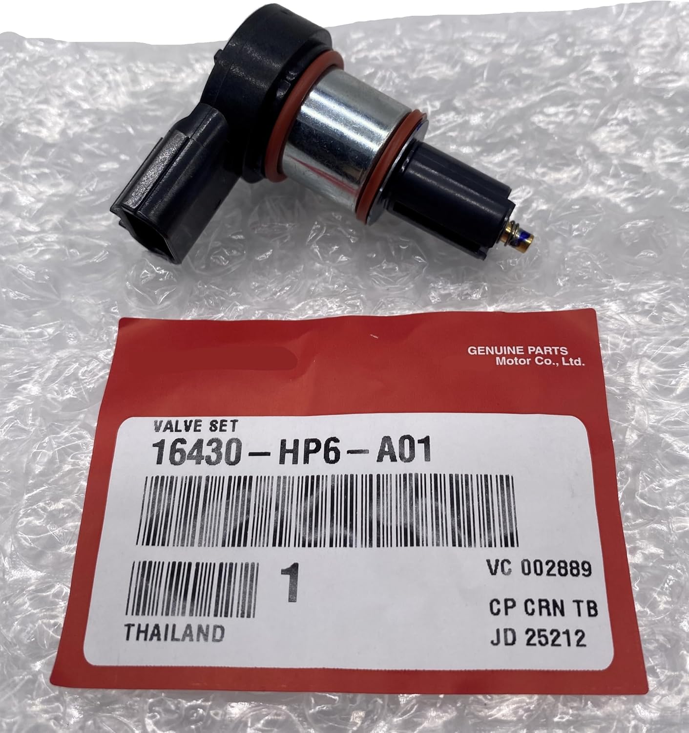 OEM Throttle Body Idle Air Control Valve IACV 16430-HP6-A01 Compatible with Honda Foreman 500 Rubicon 500 Pioneer 500 Pioneer 700 700-4 Rancher 420 Rincon 680 TRX700XX