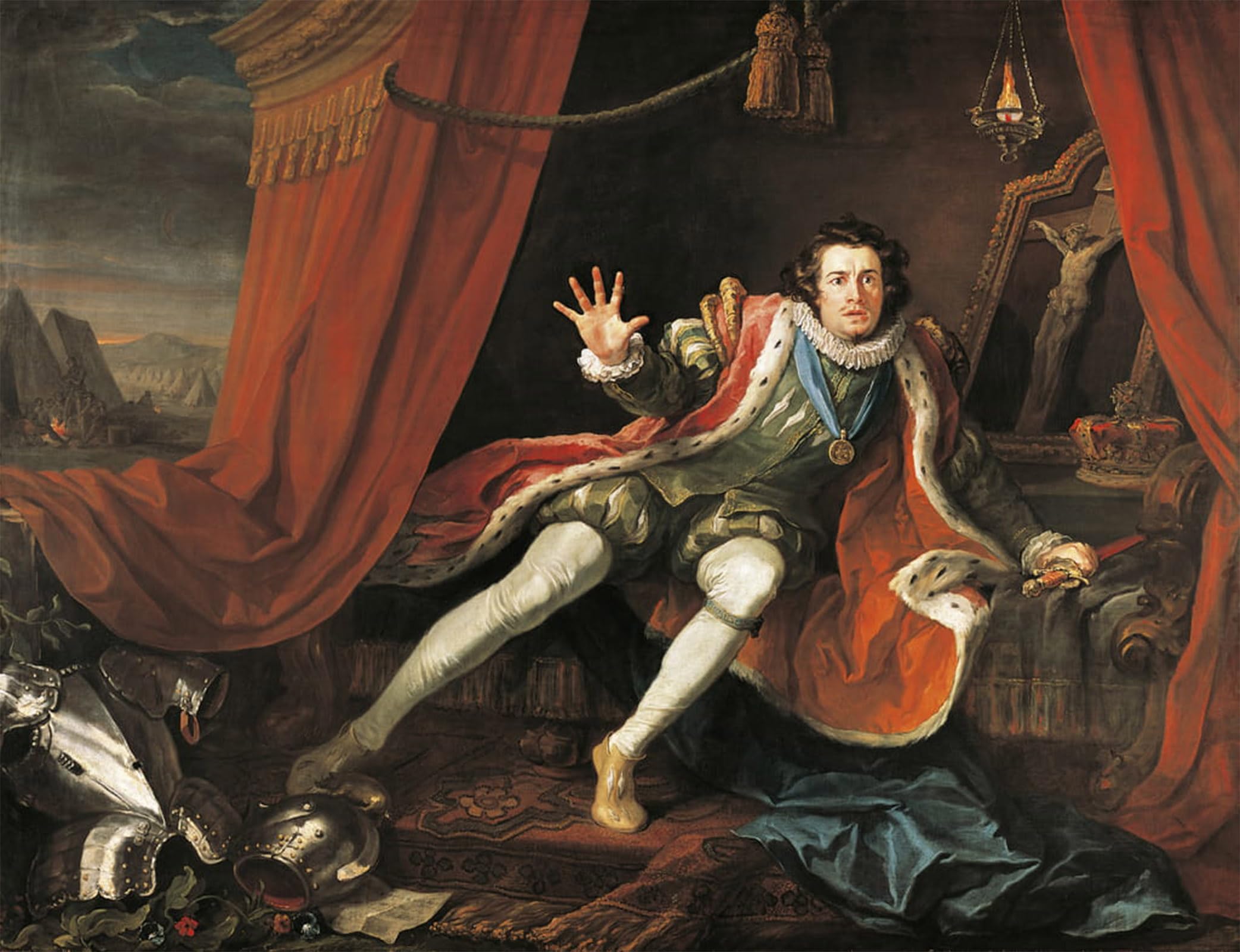 Impression Tableaux Graffiti Art de Richard III pour Salon Moderne 60x90